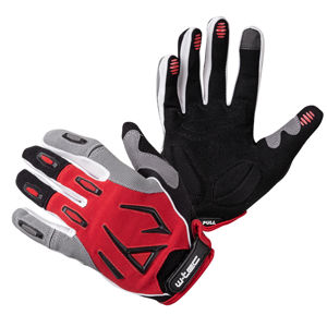 Motokrosové rukavice W-TEC Atmello červená - XXL