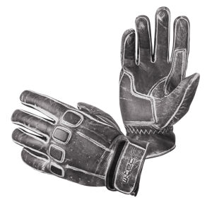 Kožené moto rukavice W-TEC Rifteur čierna - L