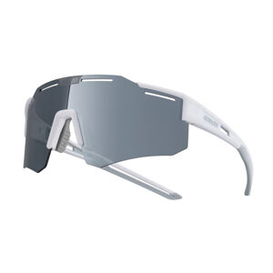 Športové slnečné okuliare Altalist Legacy 3 biela s čiernymi sklami