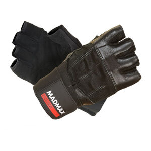 Fitness rukavice MadMax Professional 2021 čierna - XL