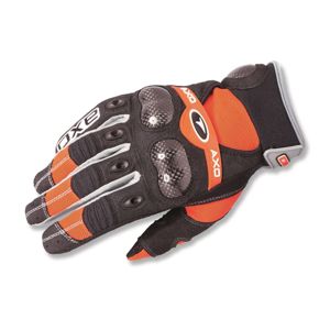 Motokrosové rukavice AXO VR-X oranžová - S