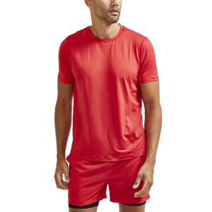 Pánske tričko CRAFT ADV Essence SS červená - XL