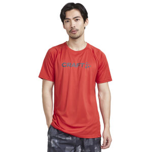 Pánske tričko CRAFT CORE Unify Logo červená - M