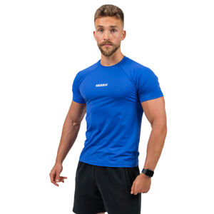 Pánske kompresné tričko Nebbia PERFORMANCE 339 blue - XL