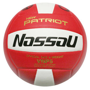 Volejbalová lopta Spartan Nassau Patriot červená