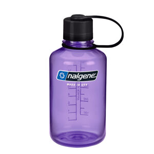 Outdoorová fľaša NALGENE Narrow Purple w/Black Cap