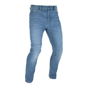 Pánske moto nohavice Oxford Original Approved Jeans CE voľný strih svetlo modrá 40/34