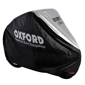 Plachta na bicykel Oxford Aquatex Single (čierna/strieborná)