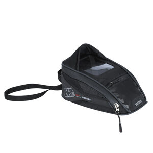 Tankbag na motocykel Oxford M2R 2 l čierny s magnetickou základňou