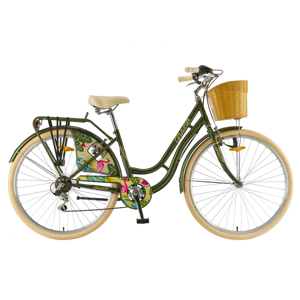 Mestský bicykel Polar Grazia 6S 28" - model 2023 Green - L (18")