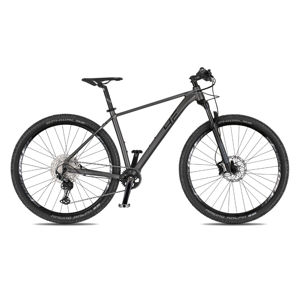 Horský bicykel 4EVER Prodigy Race 29" - model 2021 titan/metal strieborná - 21" - Záruka 10 rokov
