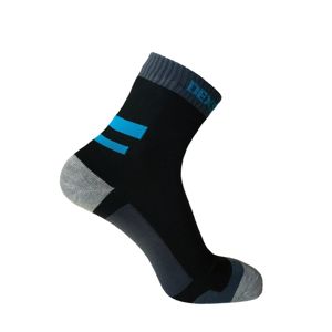 Nepremokavé ponožky DexShell Running Aqua Blue - M