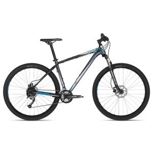 Horský bicykel KELLYS SPIDER 30 29" - model 2018 Grey - S (17'') - Záruka 10 rokov