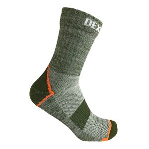 Nepremokavé ponožky DexShell Terrain Walking Ankle Sock Heather Pale Green - L