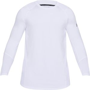 Pánske tričko Under Armour Raid 2.0 LS White / White / Graphite - XL