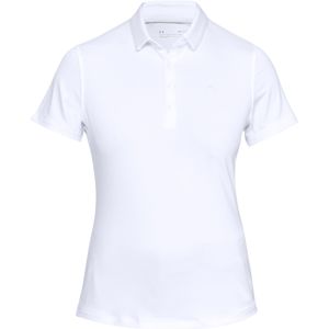 Dámske tričko s golierikom Under Armour Zinger Short Sleeve Polo White - M