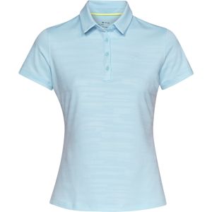 Dámske tričko Under Armour Zinger Short Sleeve Novelty Polo Coded Blue - L