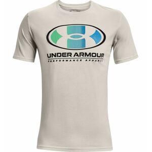 Pánske tričko Under Armour Multi Color Lockertag SS Summit White - S