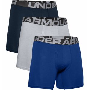 Boxerky Under Armour Charged Cotton 6in 3 páry Royal - M