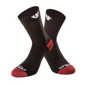 Ponožky Undershield Black-Red čierna/červená 35/38