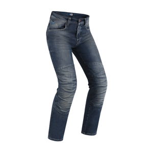 Pánske moto jeansy PMJ Vegas CE modrá - 42