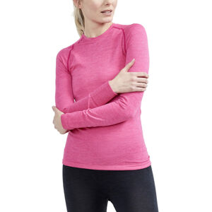 Dámske tričko CRAFT CORE Dry Active Comfort LS ružová - L