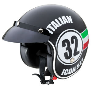 Moto prilba W-TEC Café Racer Italian 32 - L (59-60)