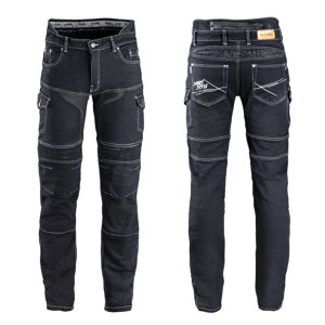 Pánske moto jeansy W-TEC Aredator EVO čierna - 30