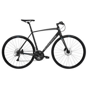 Cestný bicykel Kross Pulso 1.0 28" - model 2020 čierno-šedá - XL (23") - Záruka 10 rokov