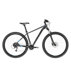 Horský bicykel KELLYS SPIDER 70 29" - model 2021 Black - S (17'') - Záruka 10 rokov