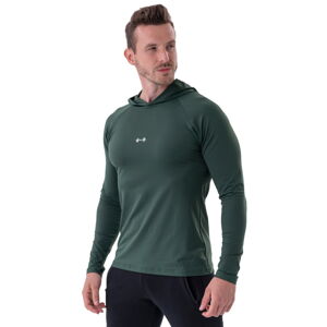 Pánske tričko Nebbia 330 Dark Green - XL