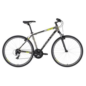 Pánsky crossový bicykel KELLYS CLIFF 30 28" - model 2020 Grey - L (21'') - Záruka 10 rokov
