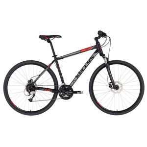 Pánsky crossový bicykel KELLYS CLIFF 90 28" - model 2020 Black Red - S (17'') - Záruka 10 rokov