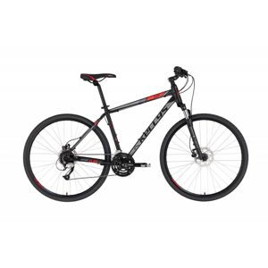 Pánsky crossový bicykel KELLYS CLIFF 90 28" - model 2021 Black Red - L (21'') - Záruka 10 rokov