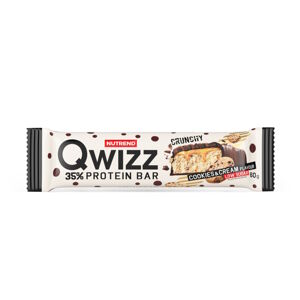 Proteínová tyčinka Nutrend Qwizz Protein Bar 60g cookies&cream