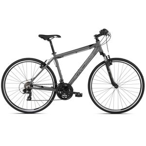 Pánsky crossový bicykel Kross Evado 3.0 28" - model 2020 grafitová/čierna - M (19'') - Záruka 10 rokov