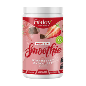 Proteínový nápoj Fit-day Protein Smoothie 900 g jahody v čokoláde