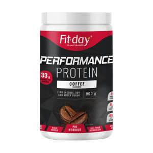 Proteínový nápoj Fit-day Protein Performance 900 g káva