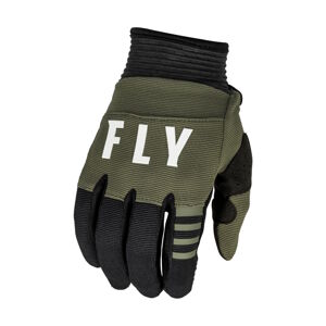 Motokrosové rukavice Fly Racing F-16 2023 Green Black zelená/černá - XS