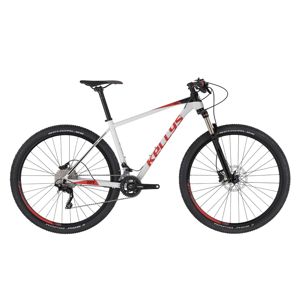 Horský bicykel KELLYS GATE 30 29" - model 2020 White - L (20,5") - Záruka 10 rokov