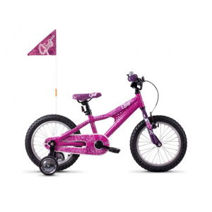 Detský bicykel Ghost Powerkid 16" Pink / Violet - Záruka 10 rokov