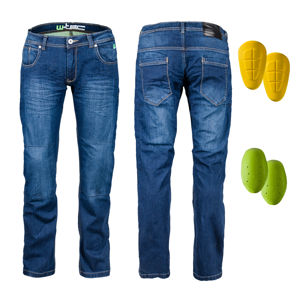Pánske moto jeansy W-TEC R-1027 modrá - 40