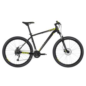 Horský bicykel KELLYS SPIDER 30 27,5" - model 2019 Black - S (17'') - Záruka 10 rokov