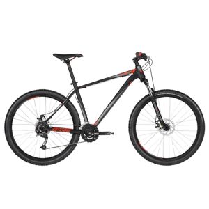 Horský bicykel KELLYS SPIDER 10 27,5" - model 2019 Black - S (17'') - Záruka 10 rokov