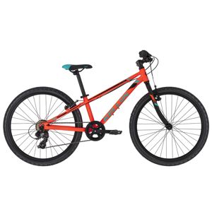 Juniorský bicykel KELLYS KITER 30 24" - model 2020 Neon Orange - 11" - Záruka 10 rokov