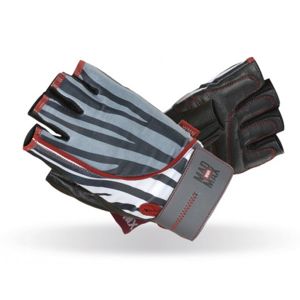 Fitness rukavice Mad Max Nine-Eleven zebra - M