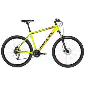 Horský bicykel KELLYS MADMAN 50 27,5" - model 2020 Neon Lime - XS (15") - Záruka 10 rokov