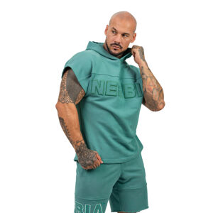 Rag top s kapucňou Nebbia Champion 706 Green - XL