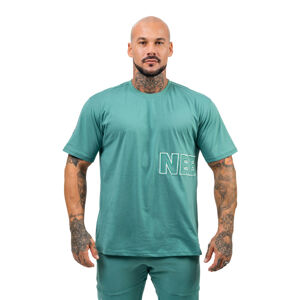 Tričko s krátkym rukávom Nebbia Dedication 709 Green - XL