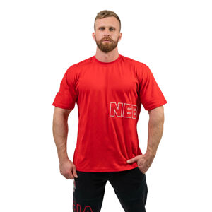 Tričko s krátkym rukávom Nebbia Dedication 709 Red - XL